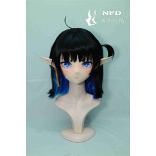 (NFD044)Customize Handmade Crossdress Full Head Female/Girl Resin Japanese Cartoon Character Animego Cosplay Kigurumi Mask (NFD044)Customize Handmade Crossdress Full Head Female/Girl Resin Japanese Cartoon Character Animego Cosplay Kigurumi Mask